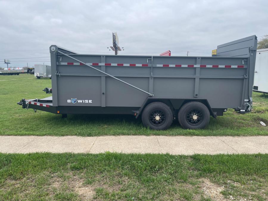 2024 BWISE DU1615 15K (82”x16') 48”w/20” Fold Down Sides, ULTIMATE