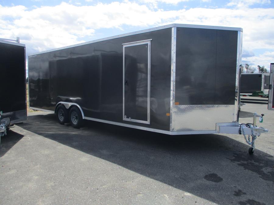 C8X24 Stealth Car Hauler V-Nose by Cargo Pro Image 1