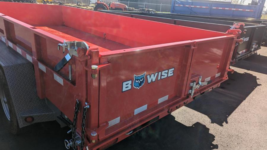 DLP1 BWISE 15K HVY COMM. DUMP 7X16 RED/HT GREY FENDERS/TNGE - STND Image 2