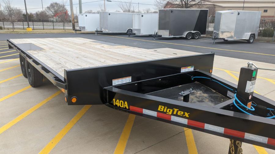 Big Tex 14OA, Deck-Over, 102″ x 20′, 14K, Dovetail image 0