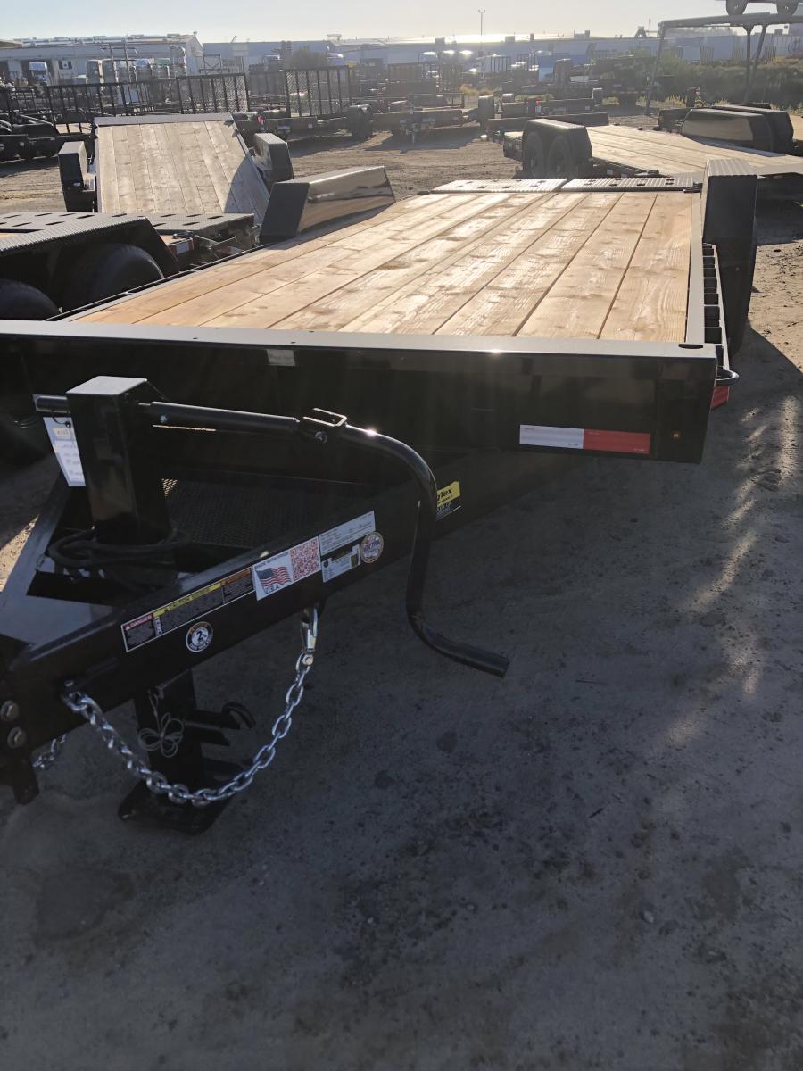 ET47 CHANNEL EQIP TRAILER 7X20 14K MEGA RAMPS BY IRON PANTHER Image 0