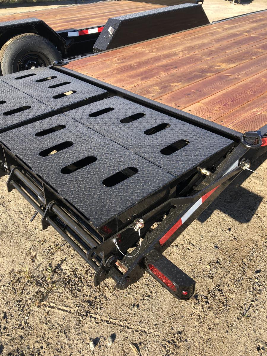 ET47 CHANNEL EQIP TRAILER 7X20 14K MEGA RAMPS BY IRON PANTHER Image 4