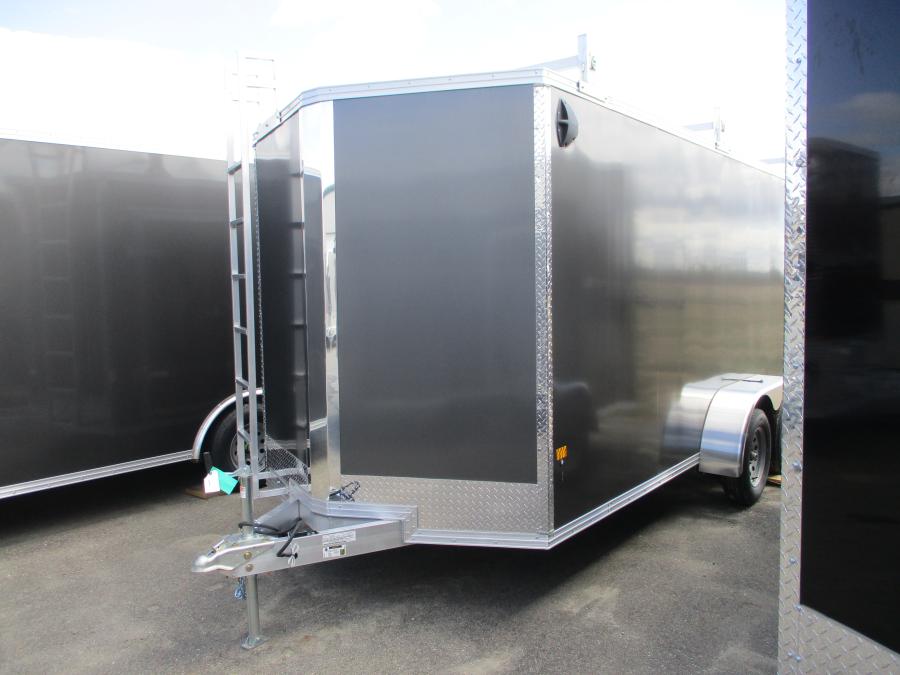 7X16 Stealth Cargo with Ladder Racks image 0
