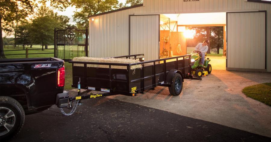 Big Tex 35SV, Single Axle Landscape, 77″ x 12′, 3K image 0