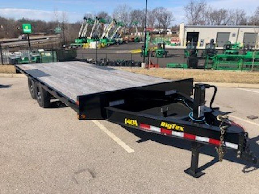 2024 Big Tex 14OA – Heavy Duty Over The Axle Bumper Pull Trailer 102″ x 20′ w/ 8′ slide-out ramps image 0