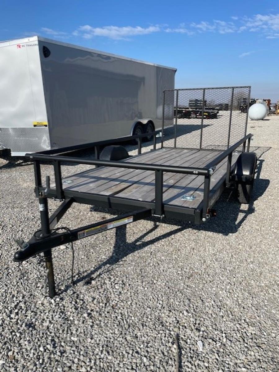 USED 2022 Karavan Utility Trailer 60″ X 12ft with fold down sides. image 0