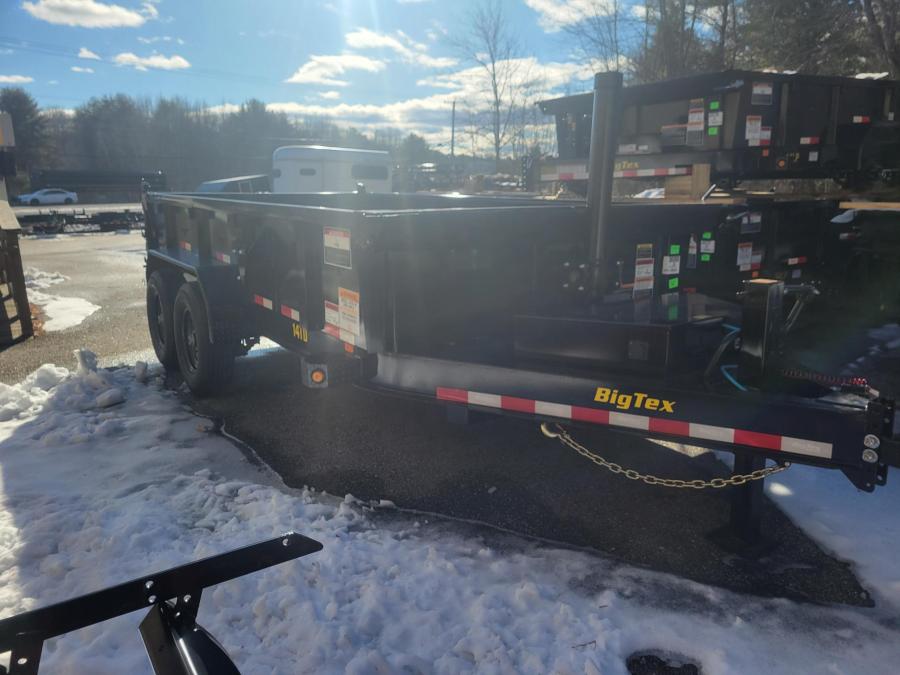 Big Tex 14TD 83″x14′ 14K GVWR HD Telescoping Ram Dump Trailer image 2