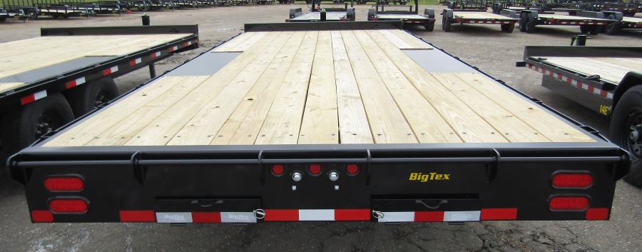 Big Tex 14OA 14K OVER/AXLE FLAT (8.6×20) 8″ FRAME #48957 image 1