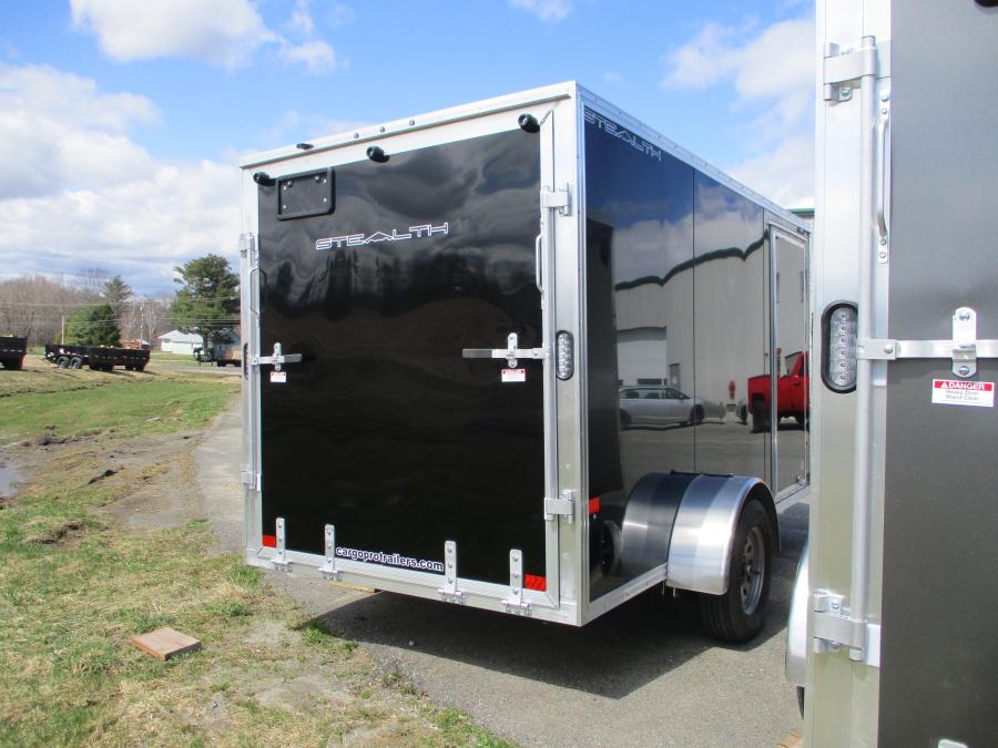 6X12 Stealth V-Nose Cargo Trailer by Cargo Pro image 2