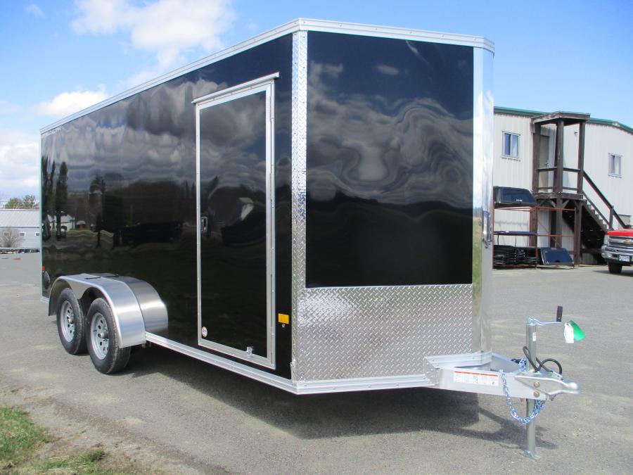7X16 Stealth V-Nose Cargo Trailer by Cargo Pro image 1