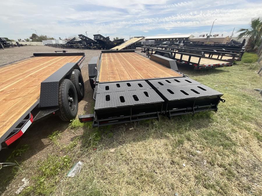 ET47 CHANNEL EQIP TRAILER 7X20 14K MEGA RAMPS BY IRON PANTHER Image 0