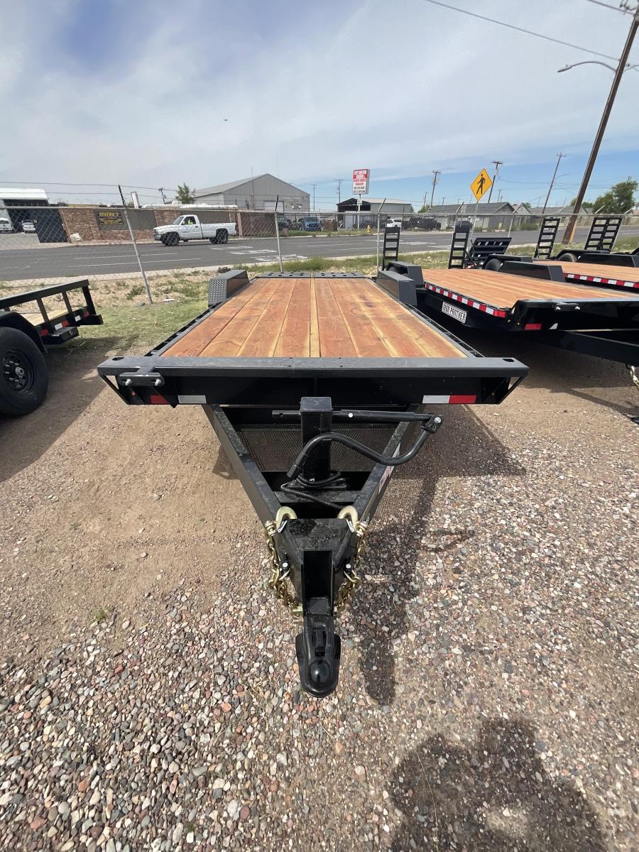 ET47 CHANNEL EQIP TRAILER 7X20 14K MEGA RAMPS BY IRON PANTHER Image 1