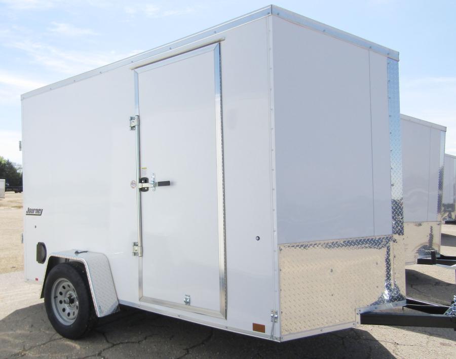 Price reduced STORM DAMAGE in description! Pace 6×10 cargo with ramp #14116 image 1