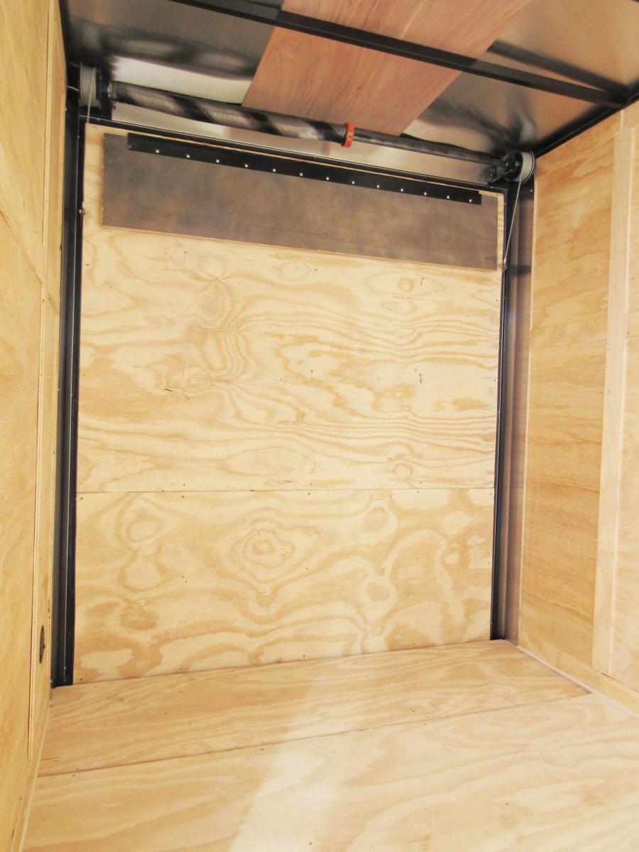 Price reduced STORM DAMAGE in description! Pace 6×10 cargo with ramp #14116 image 2