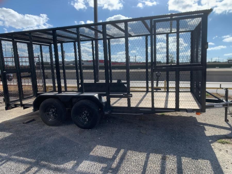 TGRT TIGER 83X16 TRASH TRAILER 6 SIDES image 2