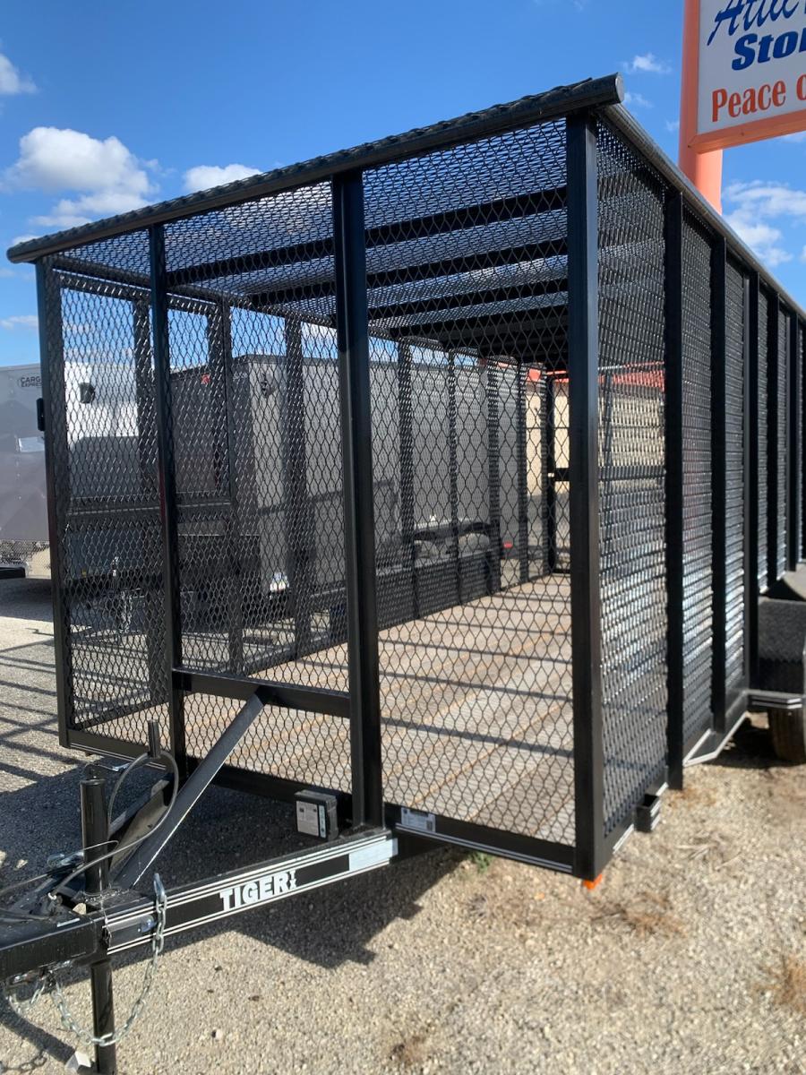 TGRT TIGER 83X16 TRASH TRAILER 6 SIDES image 3