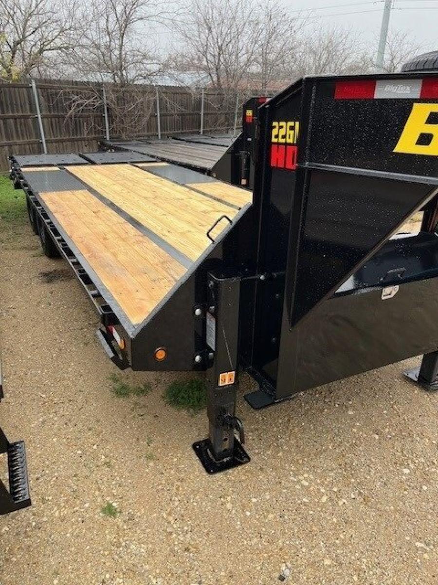 Big Tex 22GN 23.9K TAND-D GN 102×40 SIR 8 Slide in Ramps, TT, Black image 1