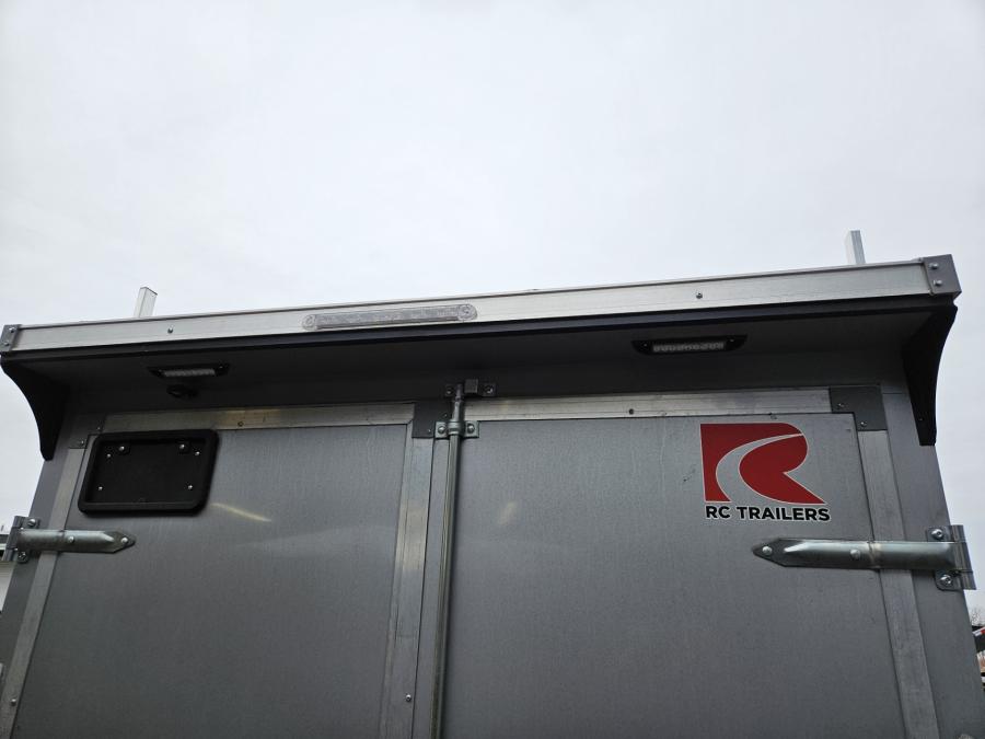 RDLX RDLX 7 x 14 TA FLAT TOP WEDGE ENCLOSED TRAILER BY RC image 3