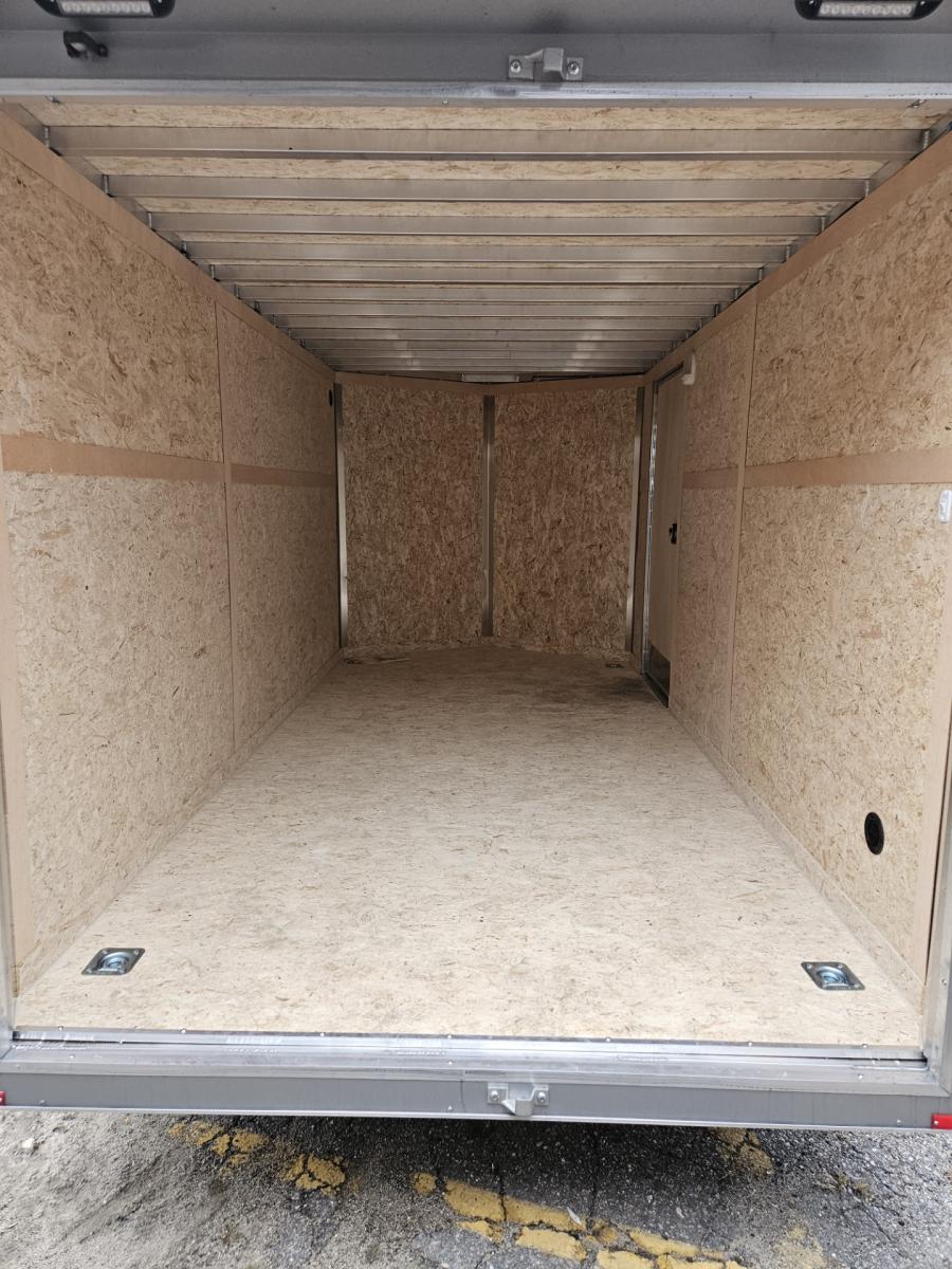 RDLX RDLX 7 x 14 TA FLAT TOP WEDGE ENCLOSED TRAILER BY RC image 4