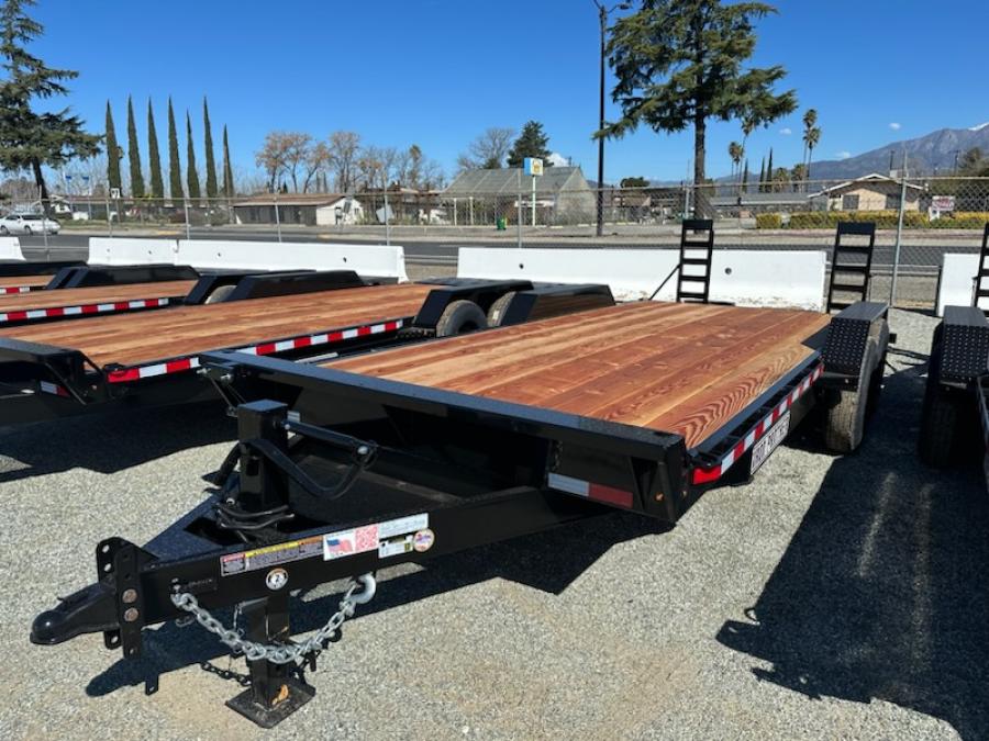 ET47 CHANNEL EQIP TRAILER 7X20 14K KNEE RAMPS BY IRON PANTHER Image 0