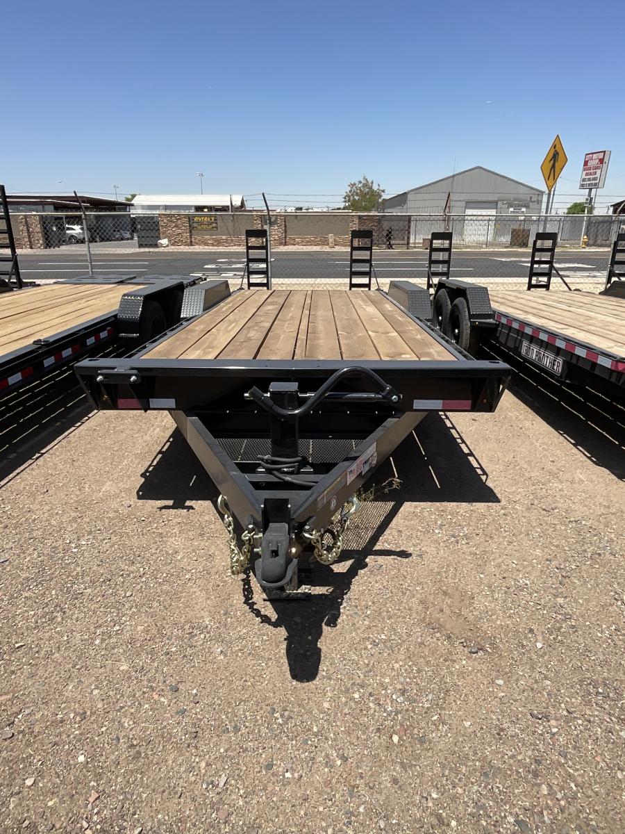 ET47 CHANNEL EQIP TRAILER 7X20 14K KNEE RAMPS BY IRON PANTHER Image 3