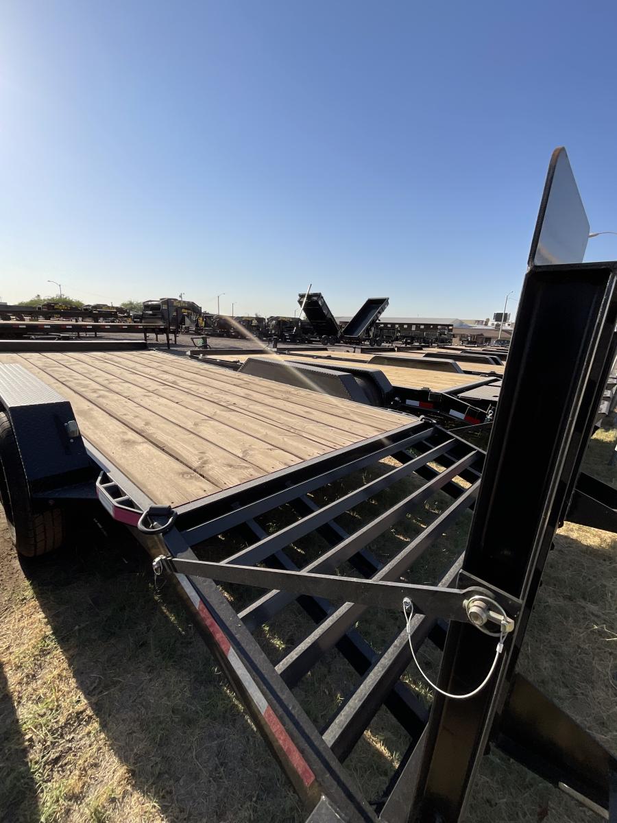 ET47 CHANNEL EQIP TRAILER 7X20 14K KNEE RAMPS BY IRON PANTHER Image 4