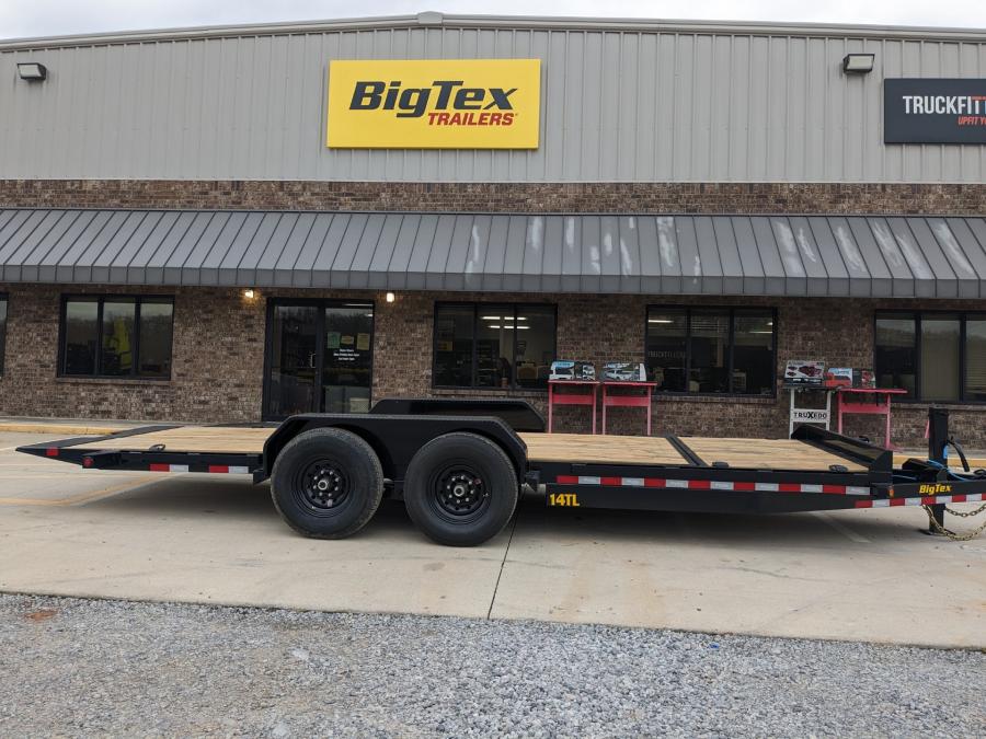 Big Tex 14TL 83″ x 20 (16 + 4) Heavy Duty Tilt Bed Trailer image 3
