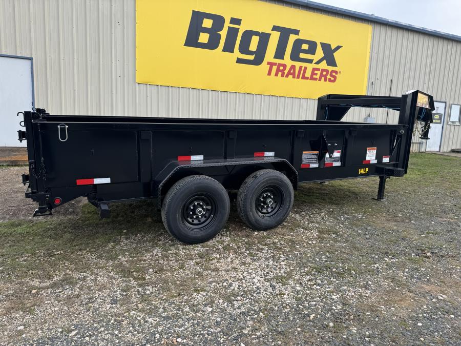 Big Tex 14GX 15.9K TAND GN DUMP 83″x16 6SIR, BLACK image 1