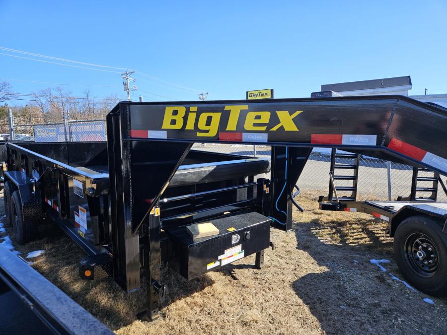 Big Tex 14GX 15.9K TAND GN DUMP 83″x14 6SIR, BLACK image 0