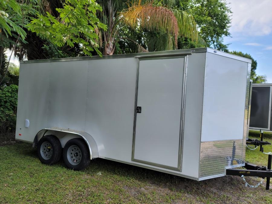 CWG7 Cargo 7 x 16 TA Gold Line by Covered Wagon Trailers image 0