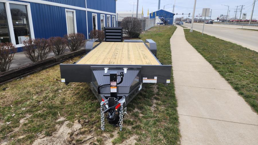 Rice Trailers FME RICE - MAGNUM 14K EQUIPMENT HAULER 20+3 GREY - STANDARD Image 4