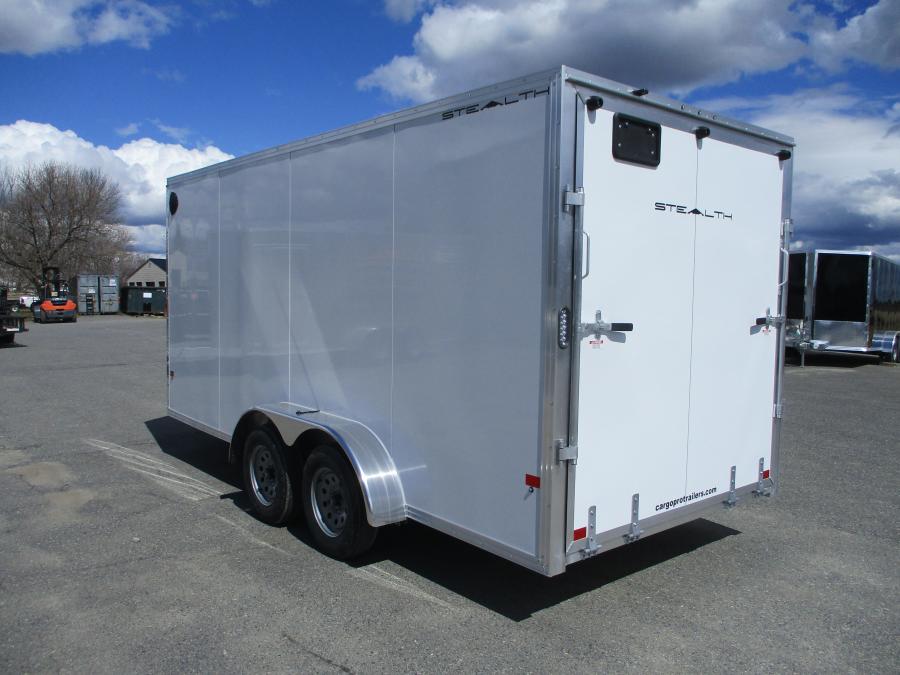 7X16 Stealth V-Nose Cargo Trailer by Cargo Pro image 3