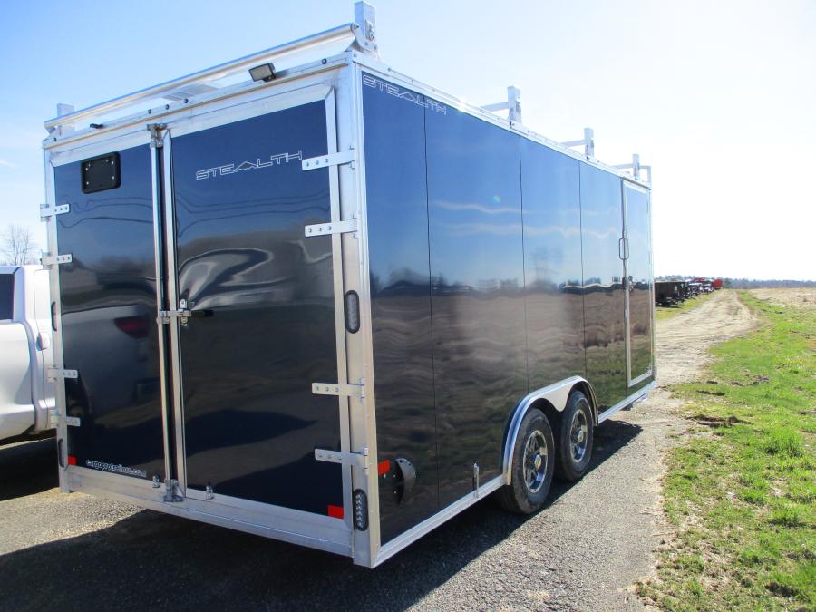 8X18 Stealth Ultimate Contractor Trailer by Cargo Pro image 1