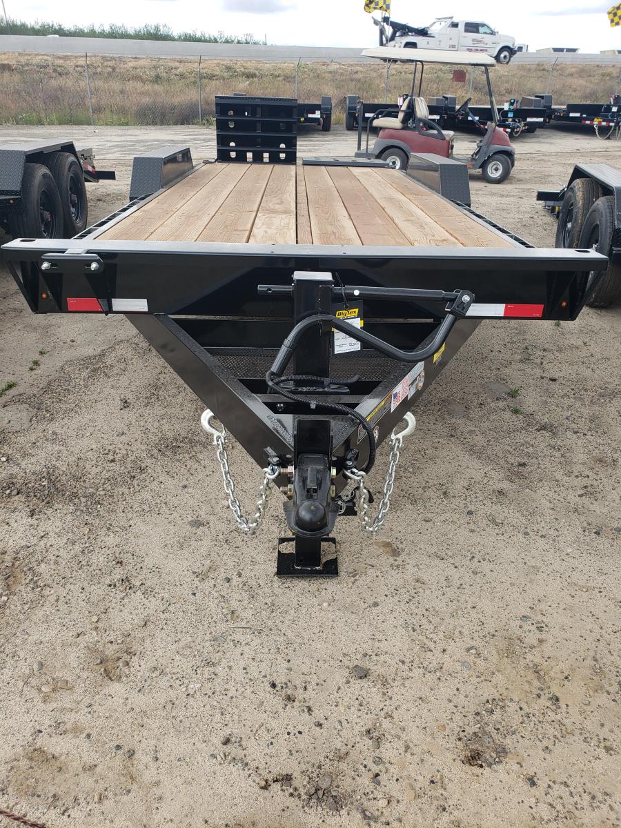ET47 CHANNEL EQIP TRAILER 7X20 14K MEGA RAMPS BY IRON PANTHER image 0