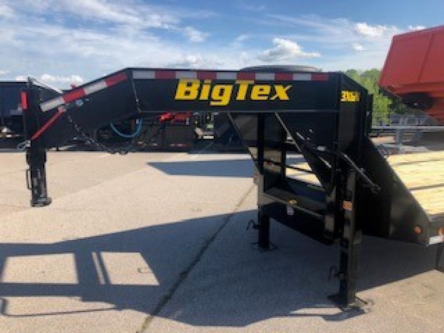 2024 Big Tex 3XGN – super duty dual-wheel tandem axle 30′ (25+5) gooseneck trailer w/ mega-ramps, tool box, spare tire image 4