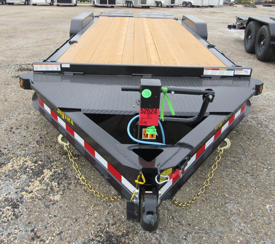 Big Tex 16EH 83″ x 19 + 3 (19 Deck w/ 3 Cleated Dovetail) Equipment Trailer #52640 image 1