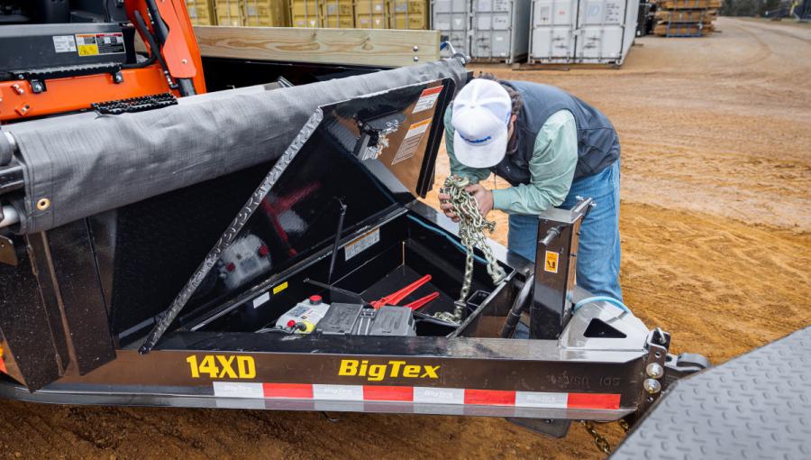 Big Tex 14XD 14K DUMP 83″x14 6′ Ramps, Mega Box, Swing Arm Tarp! image 1