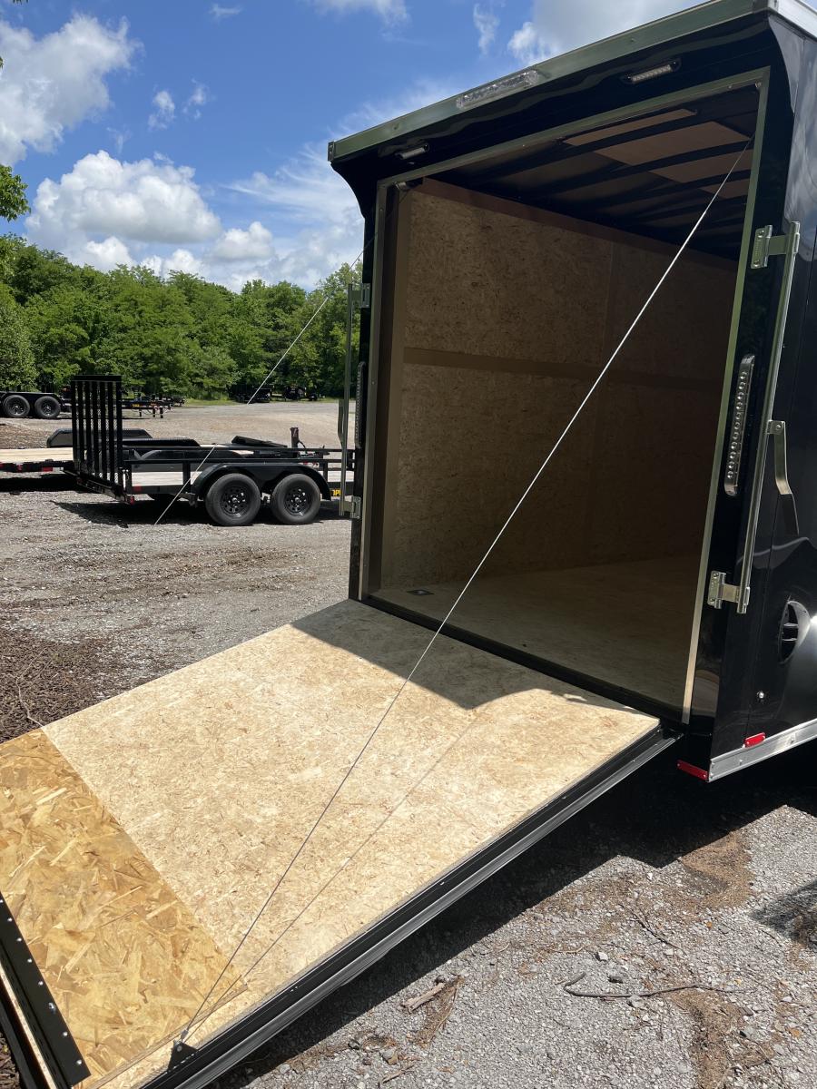 DLXV DELUXE V NOSE 7X14 T2 BK RAMP DOOR HVY RAMP PKG +6HT Image 3