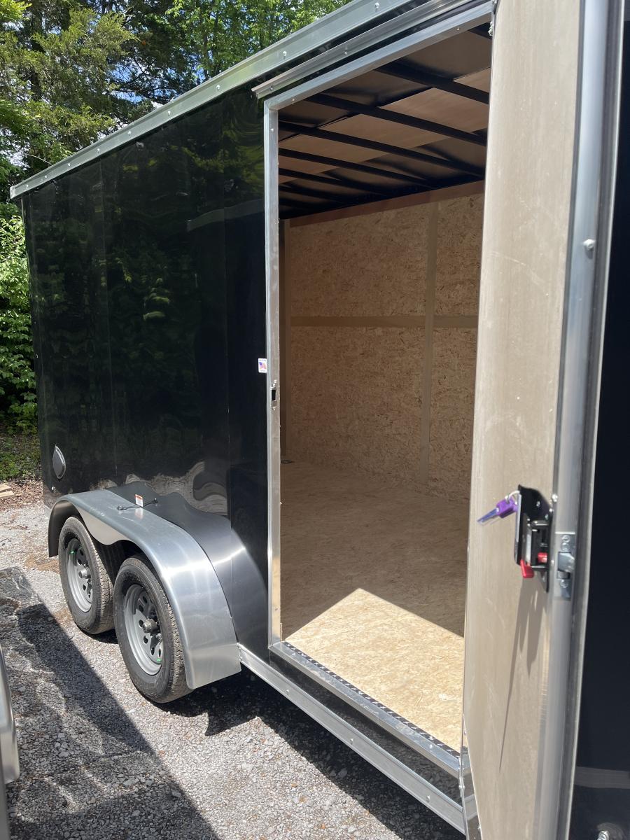 DLXV DELUXE V NOSE 7X14 T2 BK RAMP DOOR HVY RAMP PKG +6HT Image 4