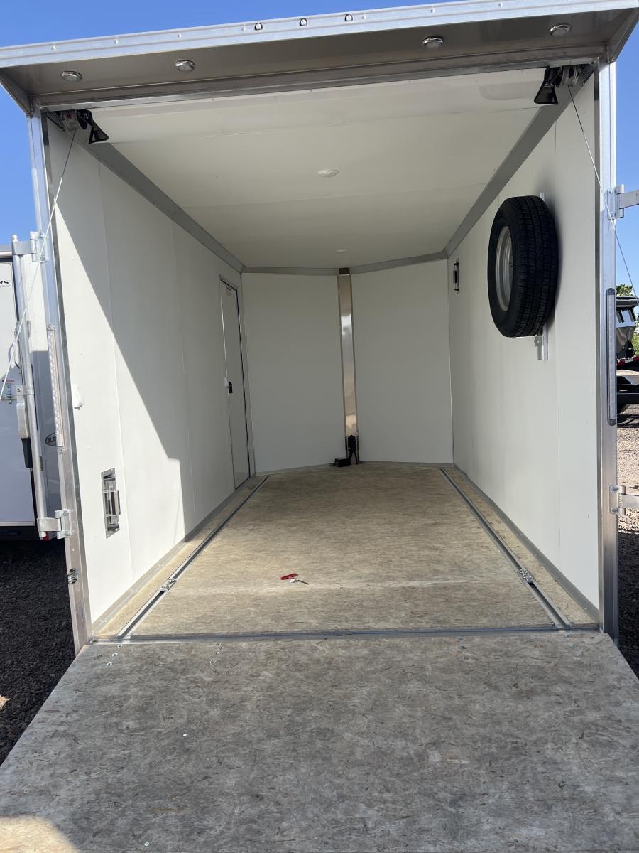 EZEC 7.4×14 E-Z HAULER ALUM CARGO TRAILER BY MISSION image 1