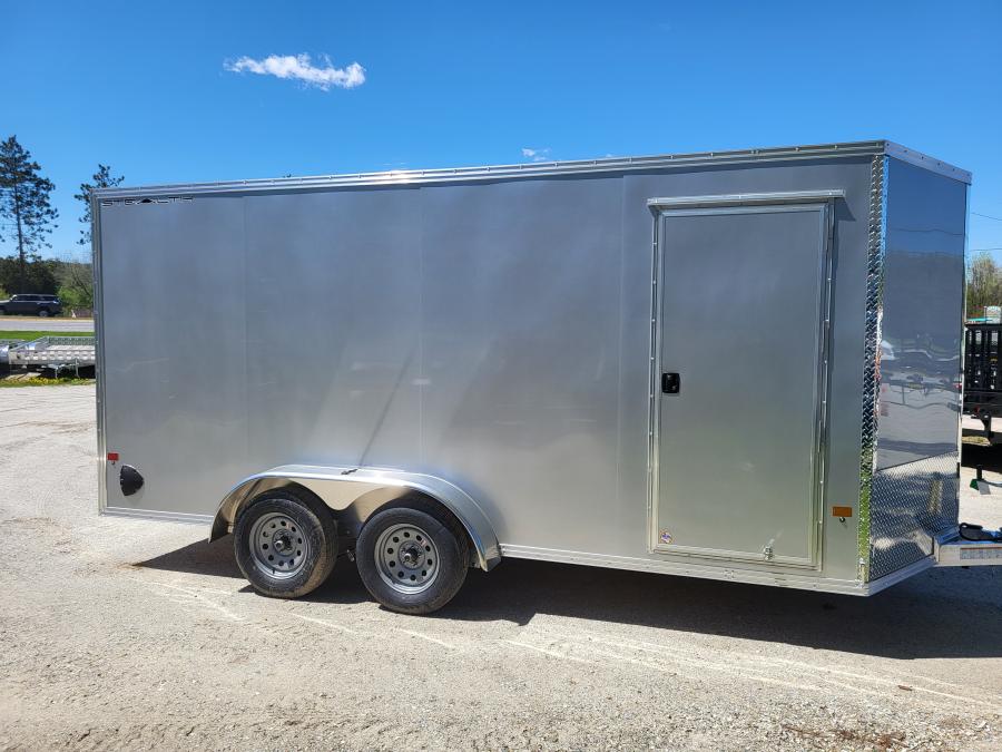 C7X1 7X16 Standard Stealth V-Nose Cargo Trailer by Cargo Pro image 1