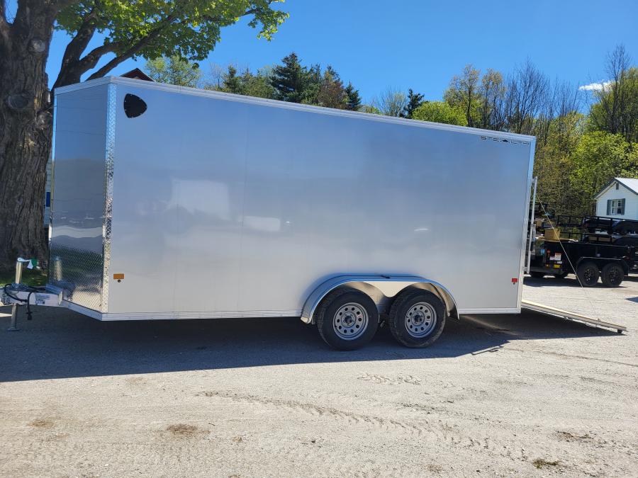 C7X1 7X16 Standard Stealth V-Nose Cargo Trailer by Cargo Pro image 6