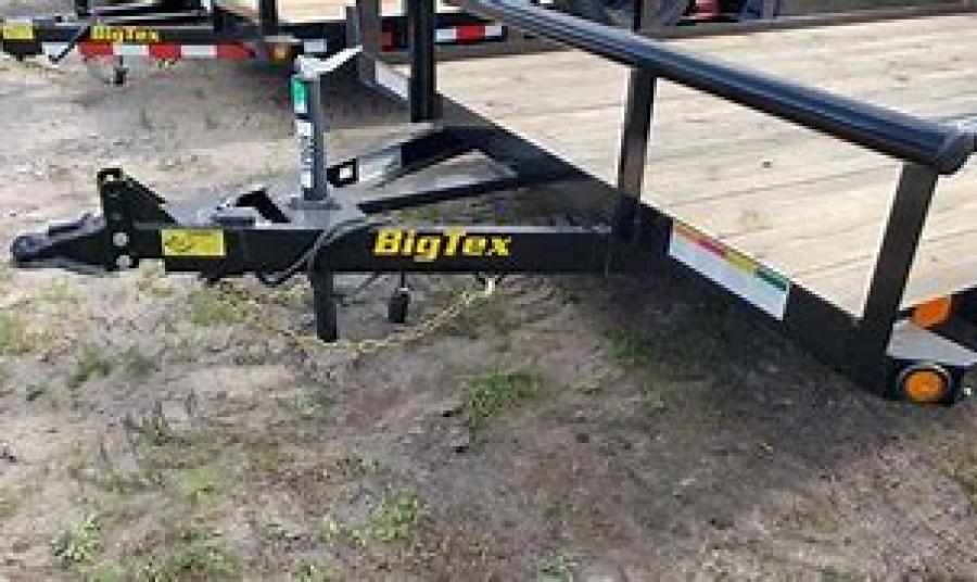Big Tex 70PI-X 83″ x 16 Tandem Axle Pipe Top Utility Trailer image 2