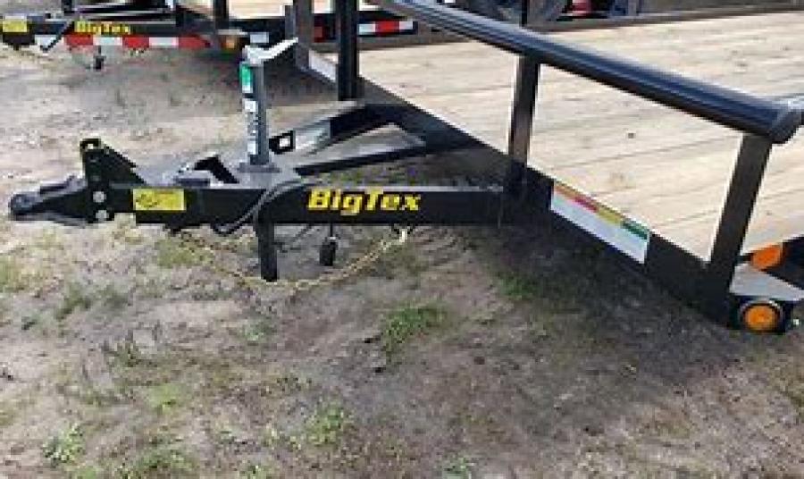 Big Tex 70PIX 83" x 16 Tandem Axle Pipe Top Utility Trailer Big Tex