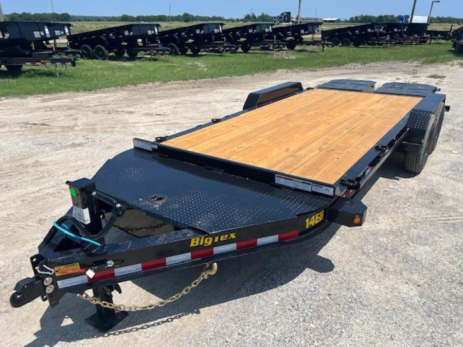 Big Tex 14EH, Equipment, 83″ x 18′, 15.4K, Dovetail, Mega Ramps, X-Series image 1
