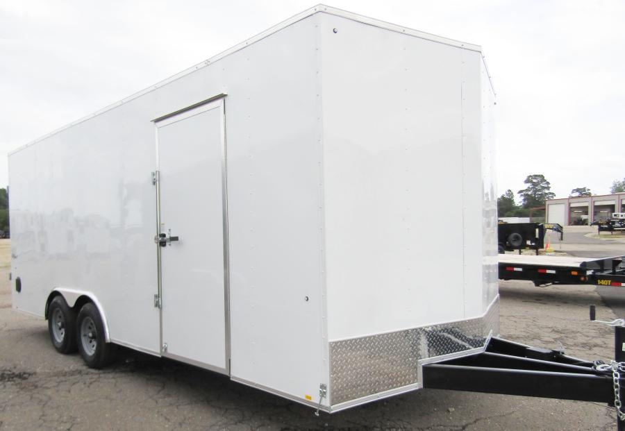 Pace 8.5×20 enclosed cargo trailer with ramp #12590 image 2