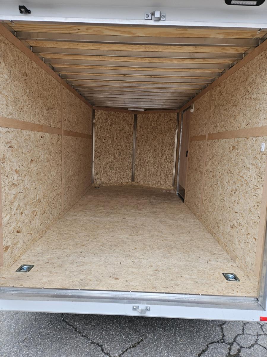 RDLX RDLX 7 x 16 TA FLAT TOP WEDG ENCLOSED TRAILER BY RC image 0