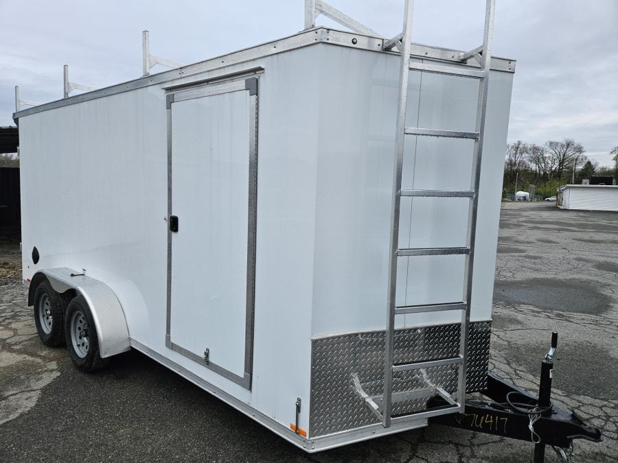 RDLX RDLX 7 x 16 TA FLAT TOP WEDG ENCLOSED TRAILER BY RC image 2