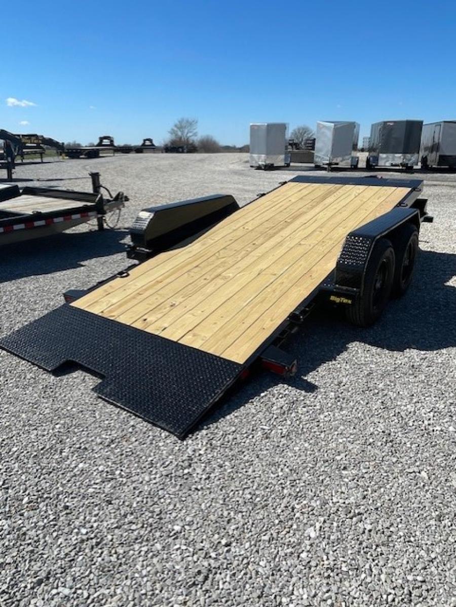 Big Tex 14FT 83″ x 18ft Heavy Duty Full Tilt Bed Equipment Trailer 14,000#GVWR image 1