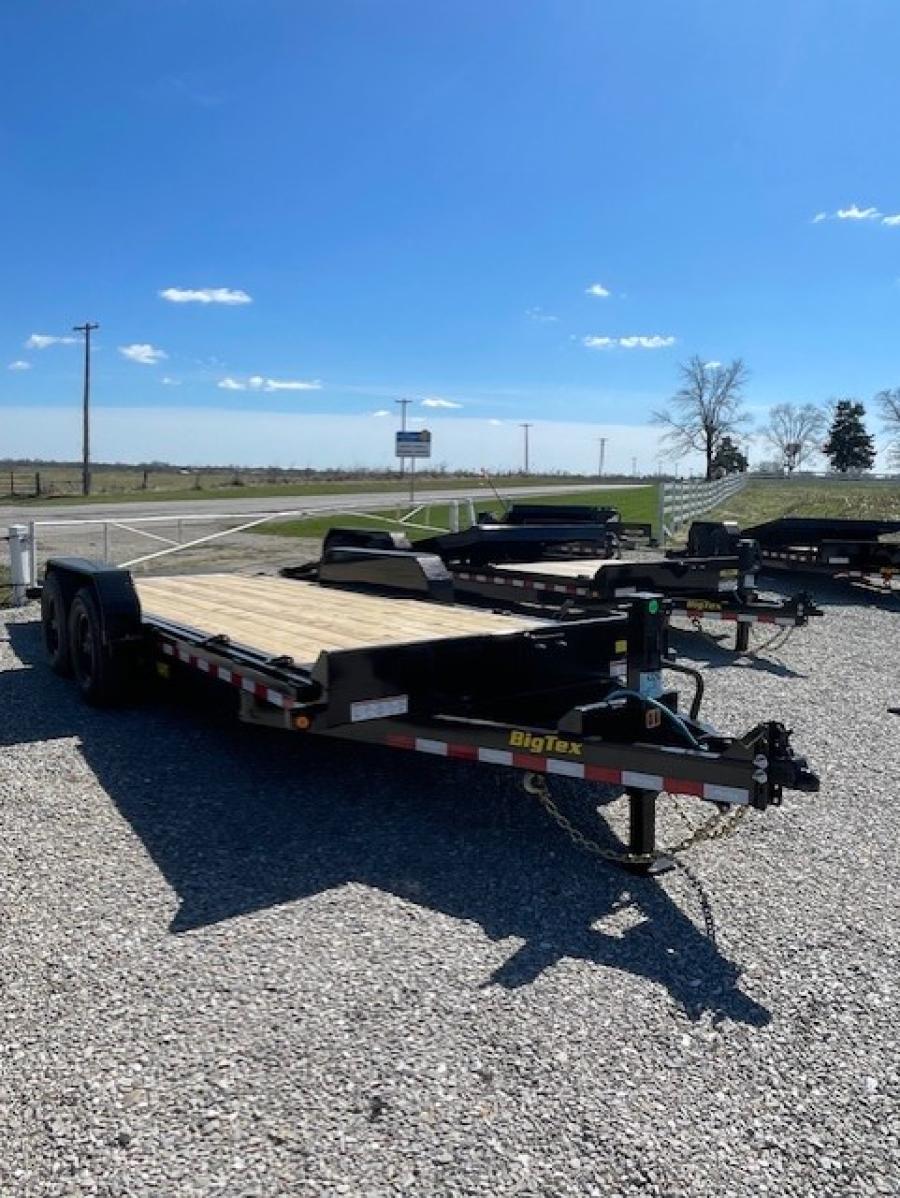 Big Tex 14FT 83″ x 18ft Heavy Duty Full Tilt Bed Equipment Trailer 14,000#GVWR image 2